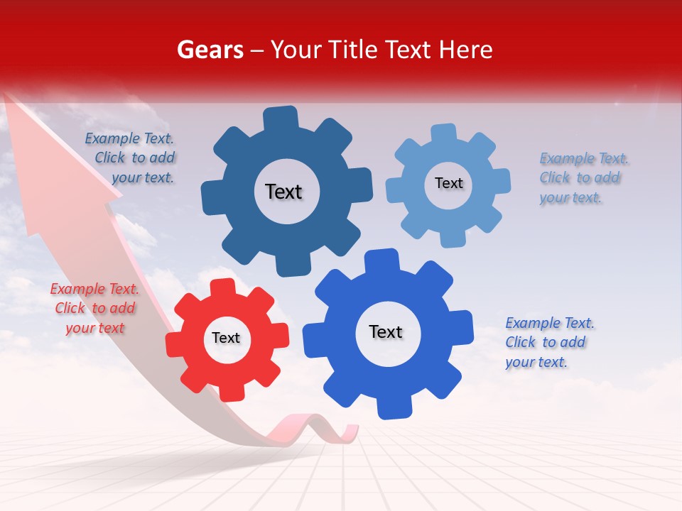 Conceptual Leaf Lawn PowerPoint Template