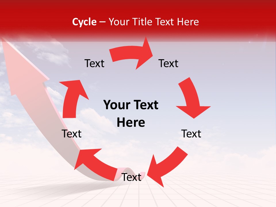 Conceptual Leaf Lawn PowerPoint Template