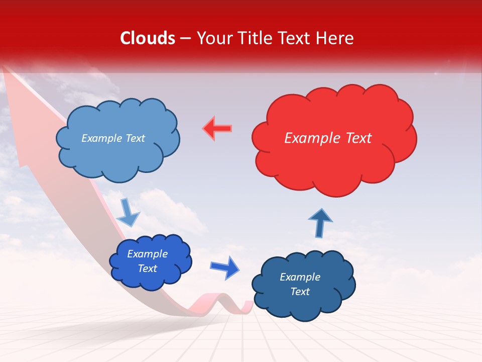 Conceptual Leaf Lawn PowerPoint Template