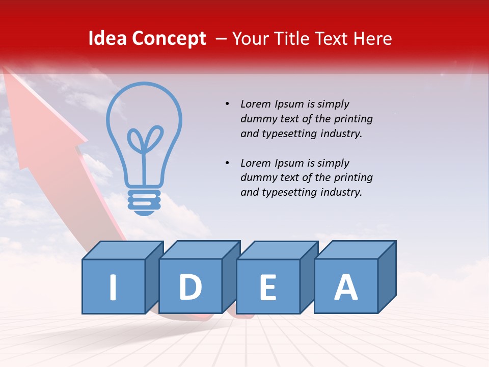 Conceptual Leaf Lawn PowerPoint Template