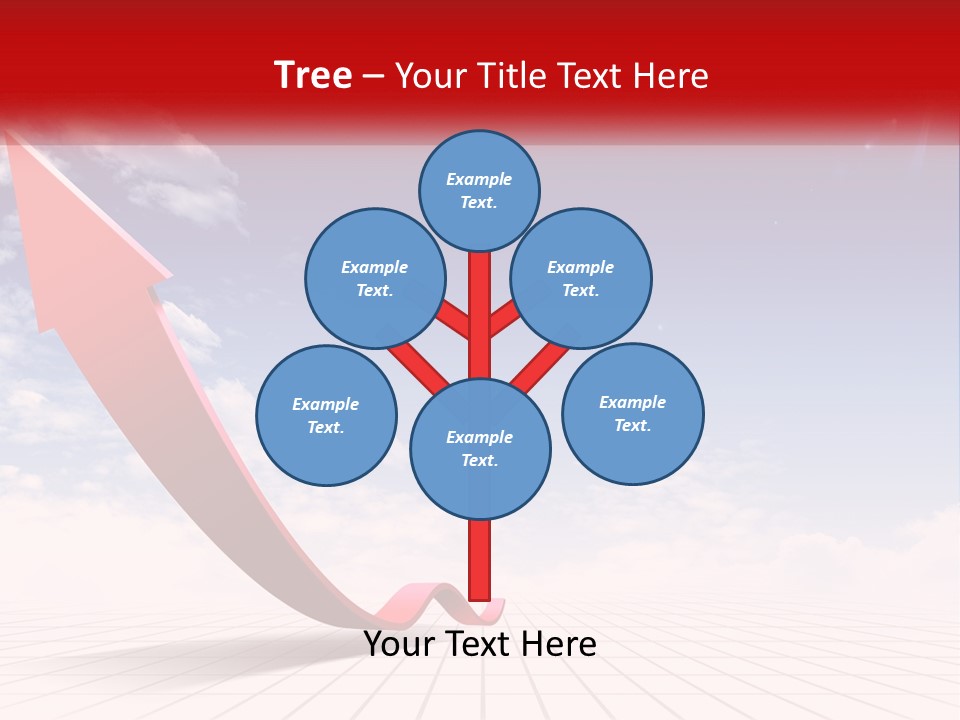 Conceptual Leaf Lawn PowerPoint Template