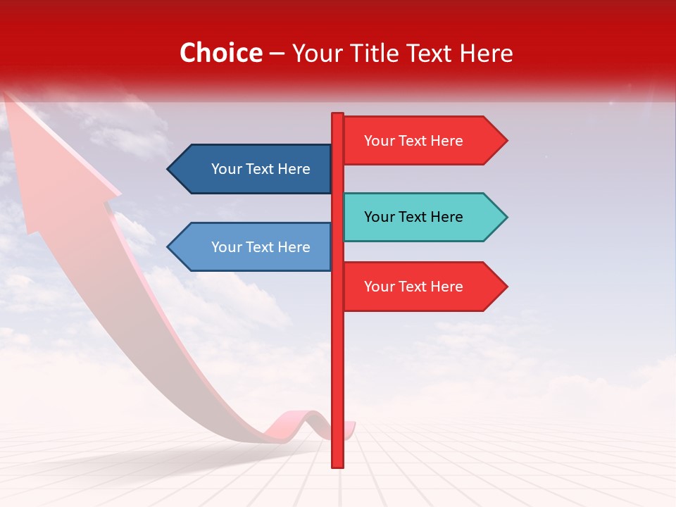 Conceptual Leaf Lawn PowerPoint Template