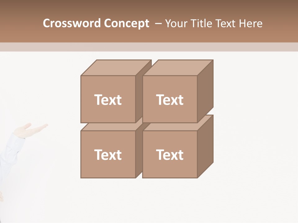 Lawn Construct Man PowerPoint Template