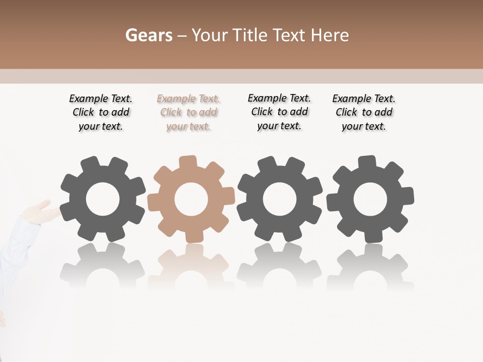 Lawn Construct Man PowerPoint Template