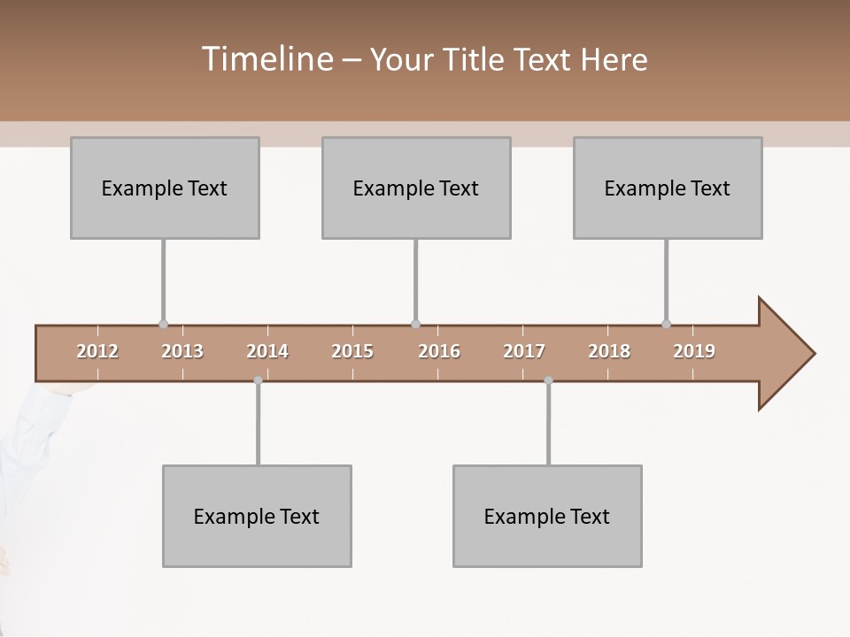 Lawn Construct Man PowerPoint Template