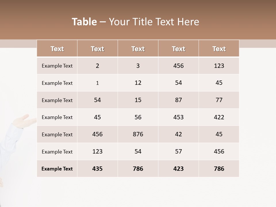 Lawn Construct Man PowerPoint Template