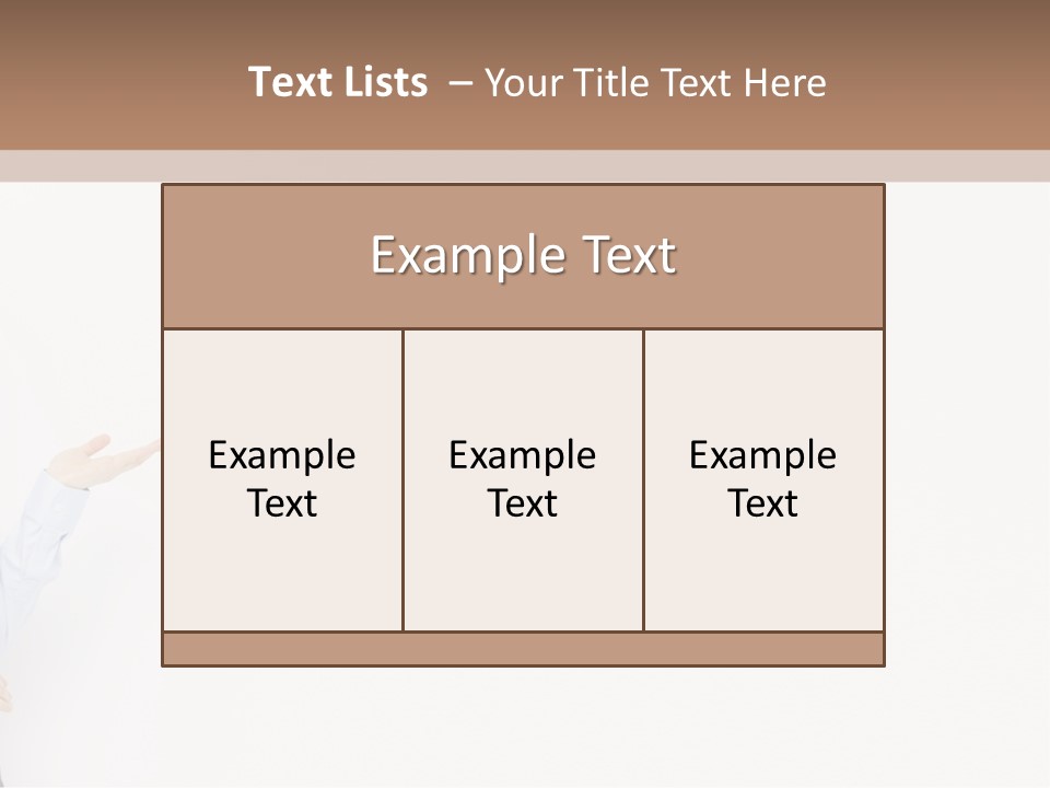 Lawn Construct Man PowerPoint Template