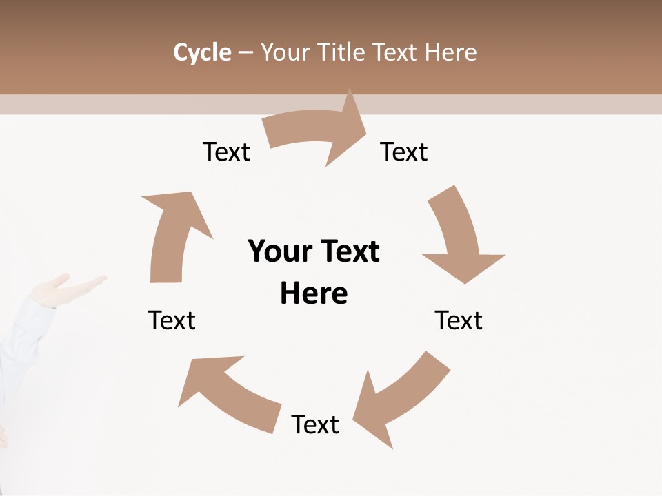 Lawn Construct Man PowerPoint Template