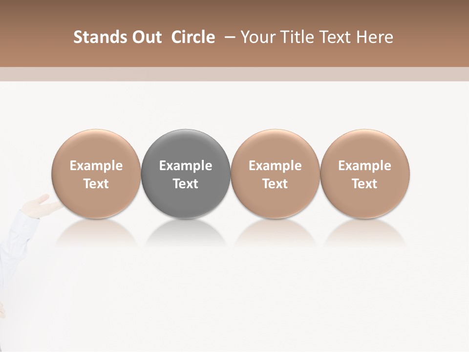 Lawn Construct Man PowerPoint Template