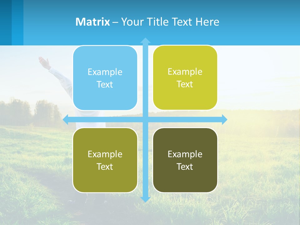 Sale Grass Cloud PowerPoint Template