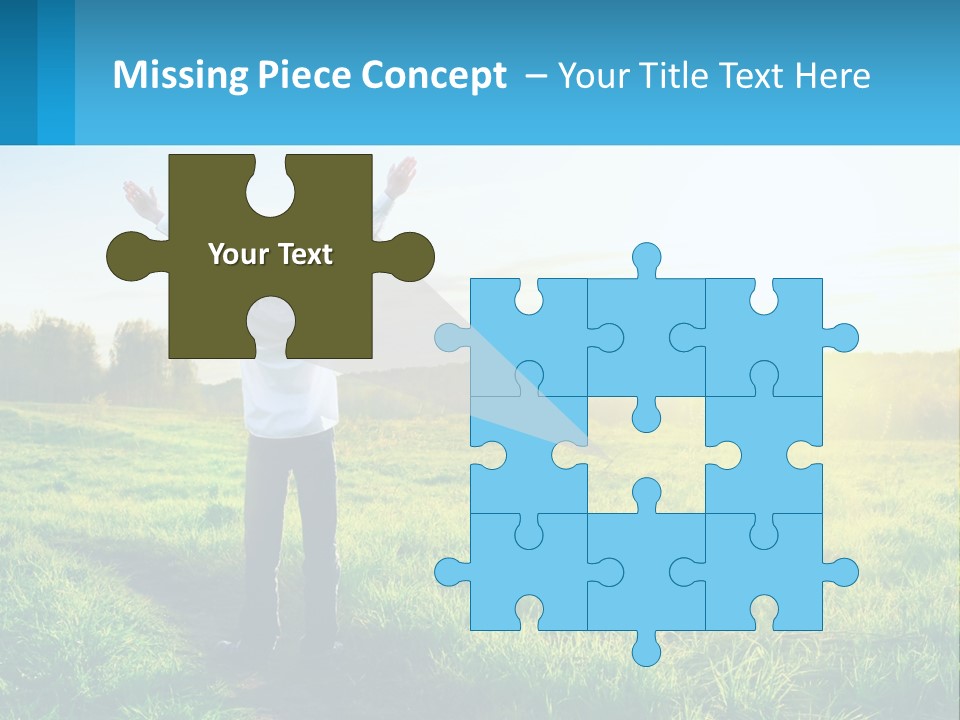 Sale Grass Cloud PowerPoint Template