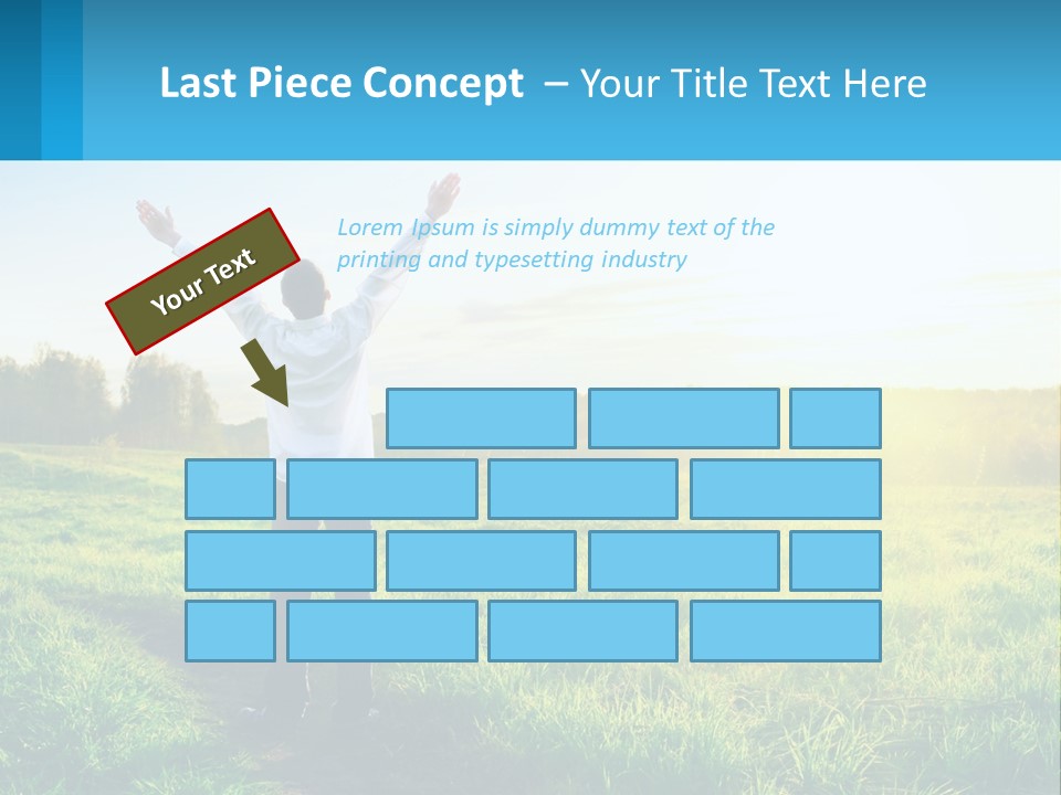 Sale Grass Cloud PowerPoint Template