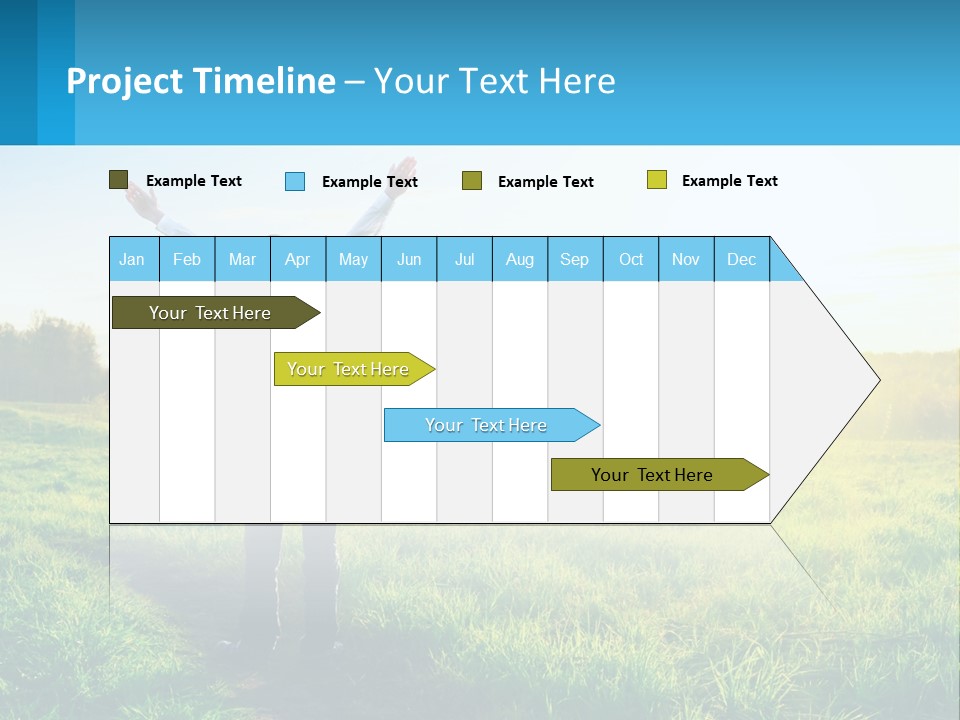 Sale Grass Cloud PowerPoint Template