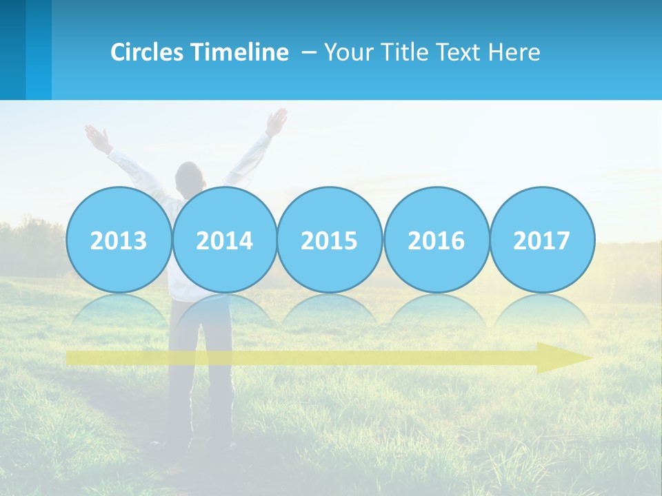 Sale Grass Cloud PowerPoint Template