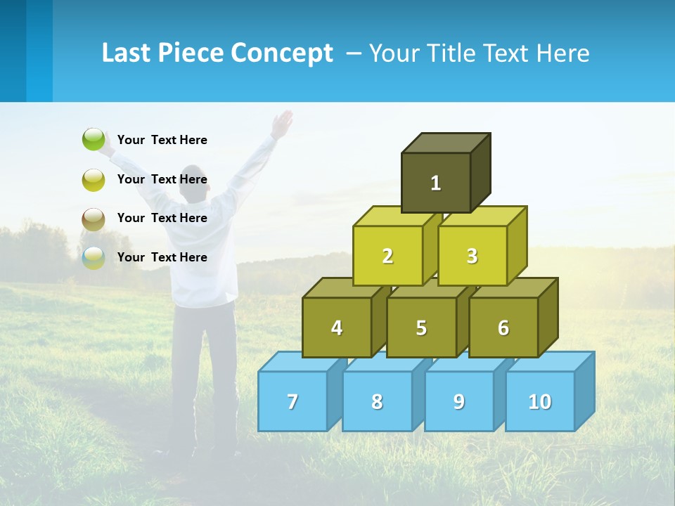 Sale Grass Cloud PowerPoint Template
