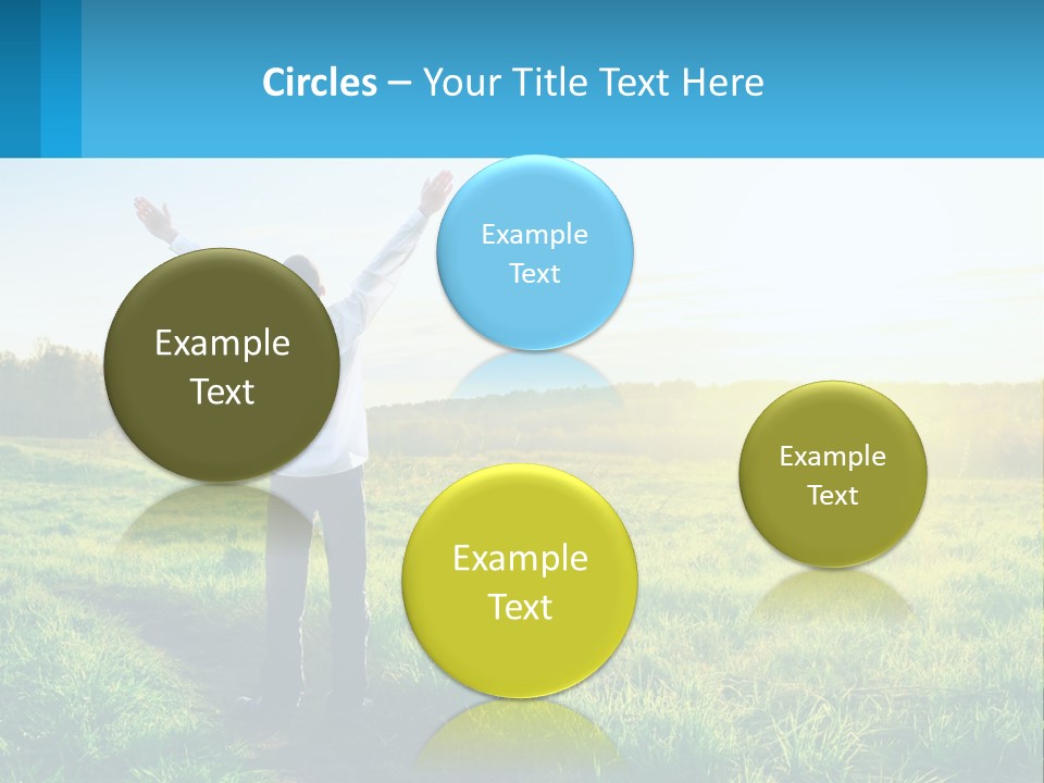 Sale Grass Cloud PowerPoint Template