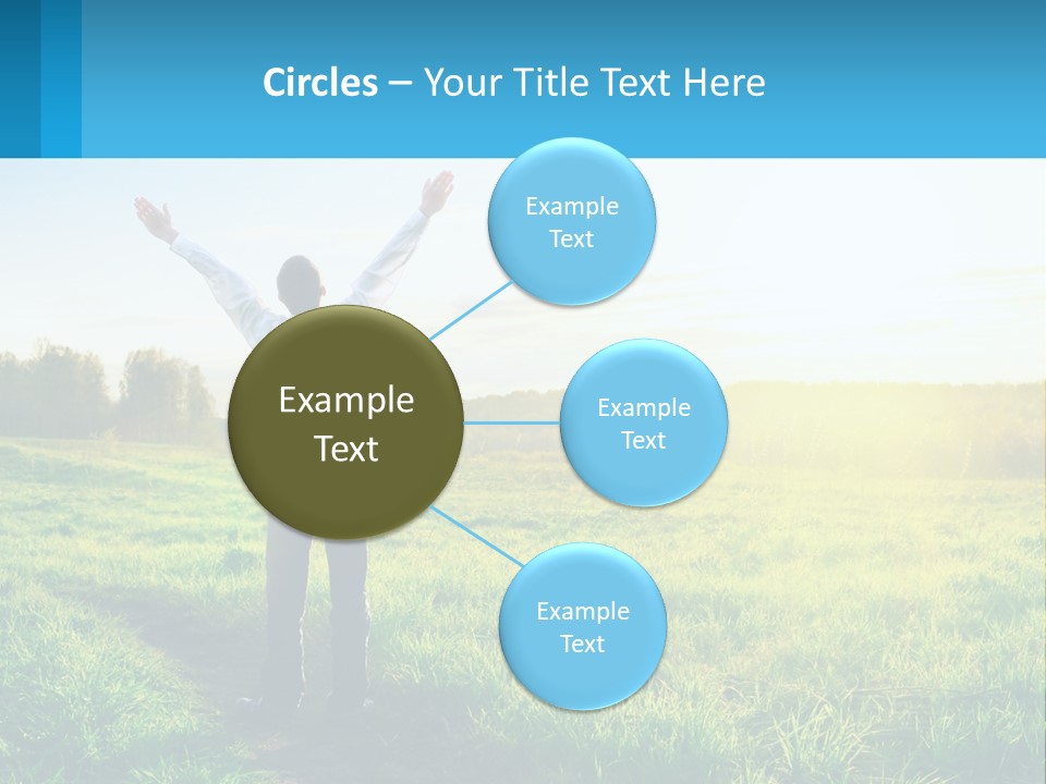 Sale Grass Cloud PowerPoint Template