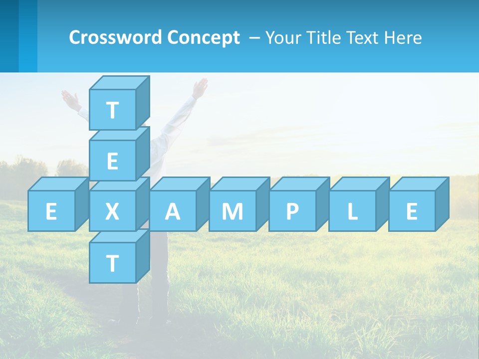 Sale Grass Cloud PowerPoint Template