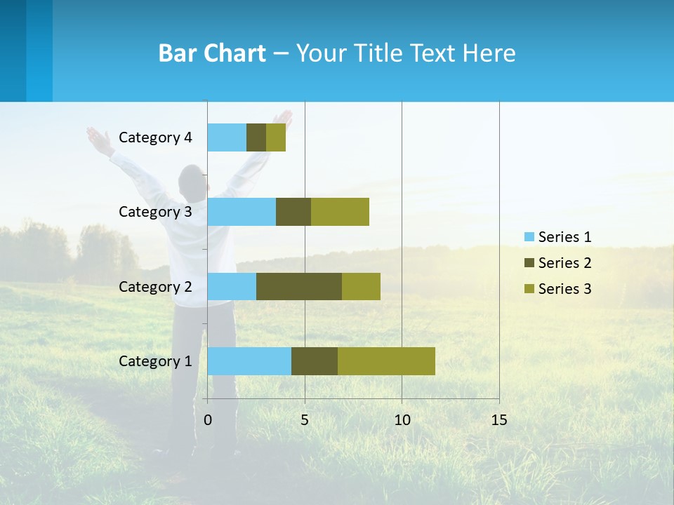 Sale Grass Cloud PowerPoint Template
