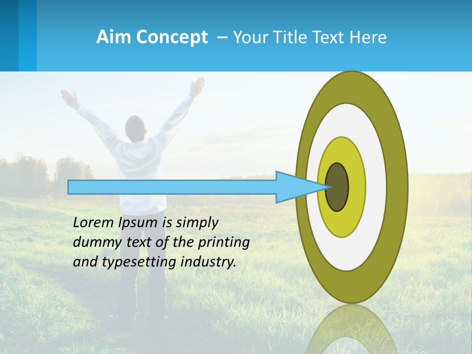 Sale Grass Cloud PowerPoint Template