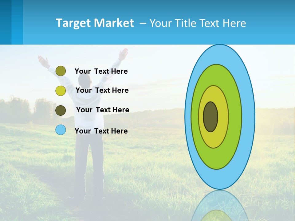 Sale Grass Cloud PowerPoint Template