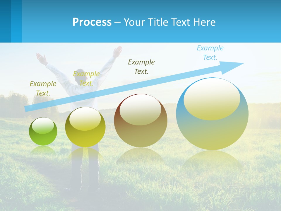 Sale Grass Cloud PowerPoint Template