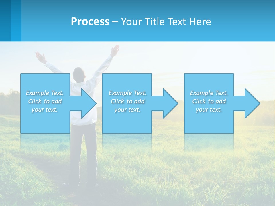 Sale Grass Cloud PowerPoint Template