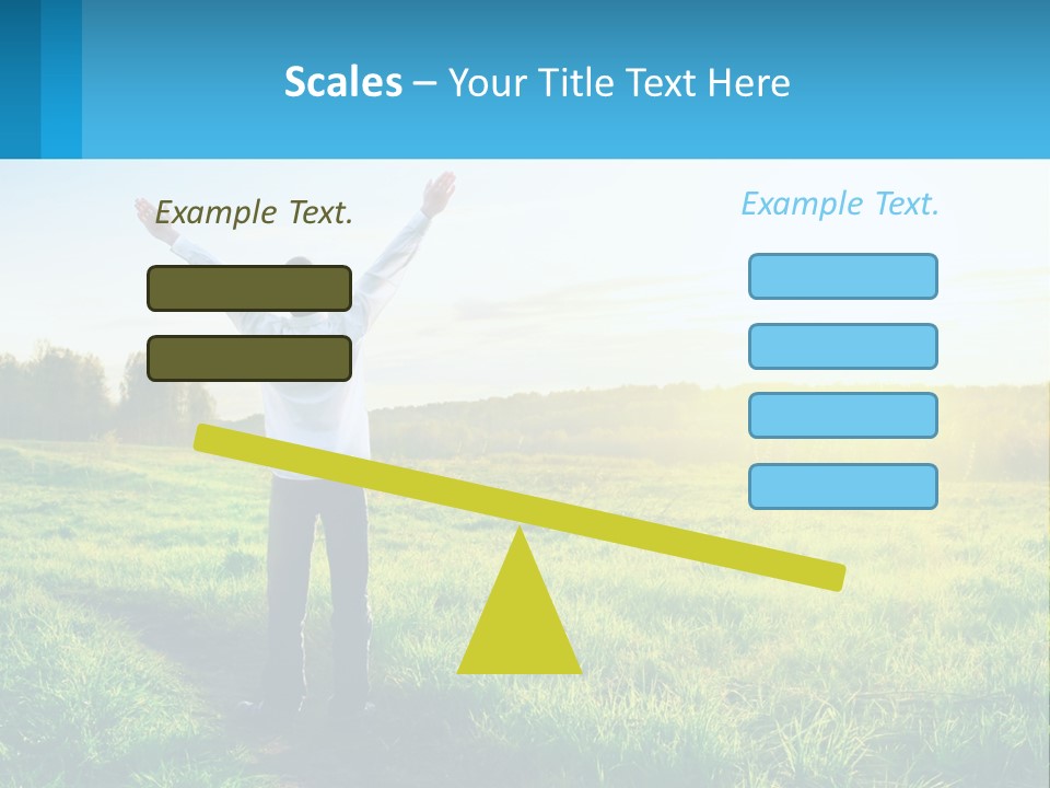 Sale Grass Cloud PowerPoint Template