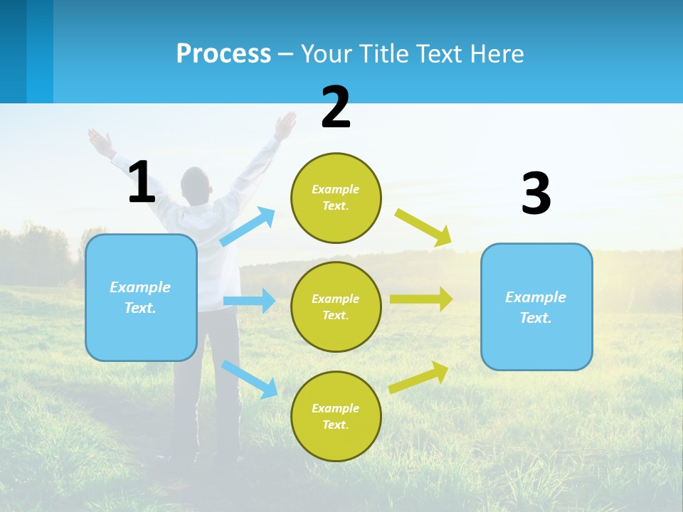 Sale Grass Cloud PowerPoint Template
