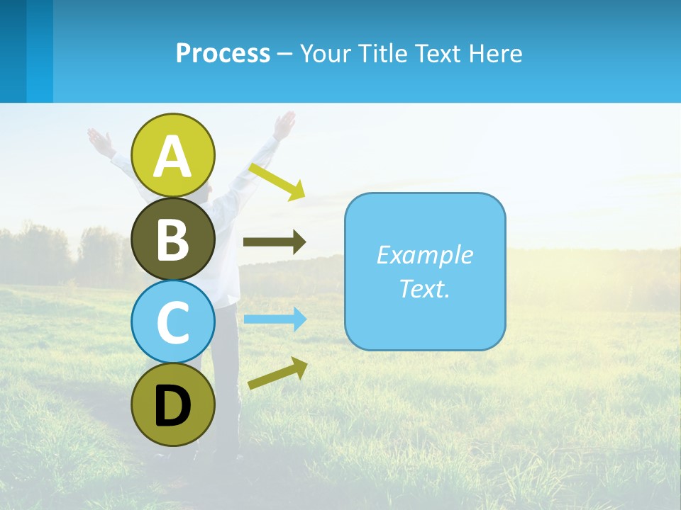 Sale Grass Cloud PowerPoint Template