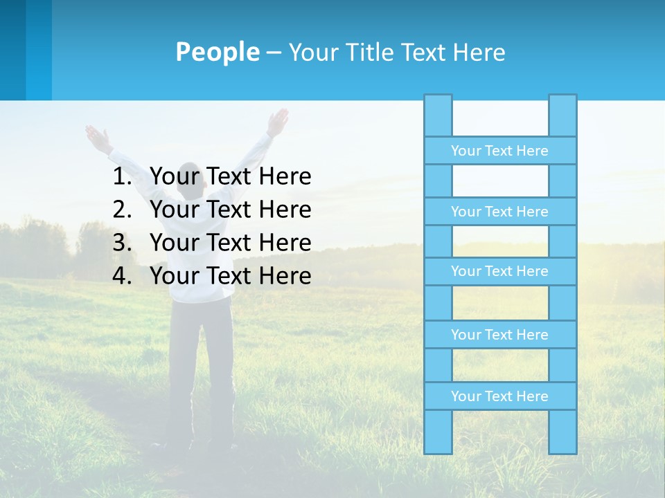 Sale Grass Cloud PowerPoint Template