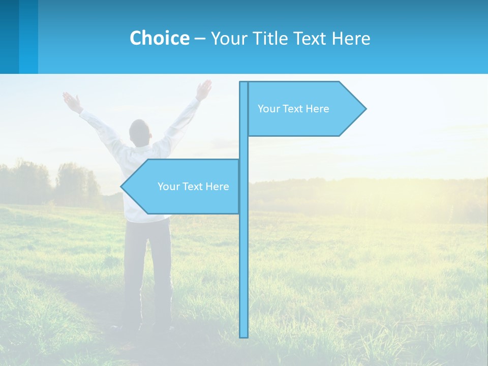 Sale Grass Cloud PowerPoint Template