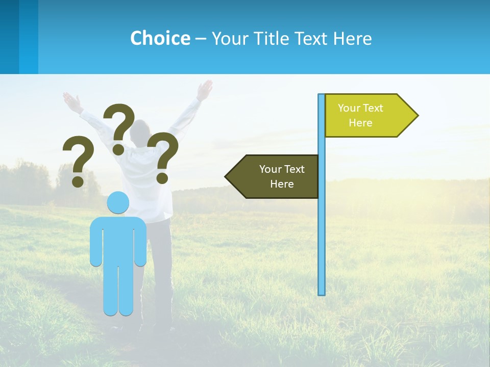 Sale Grass Cloud PowerPoint Template