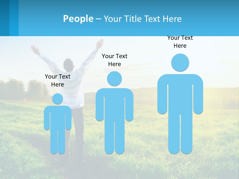 Sale Grass Cloud PowerPoint Template