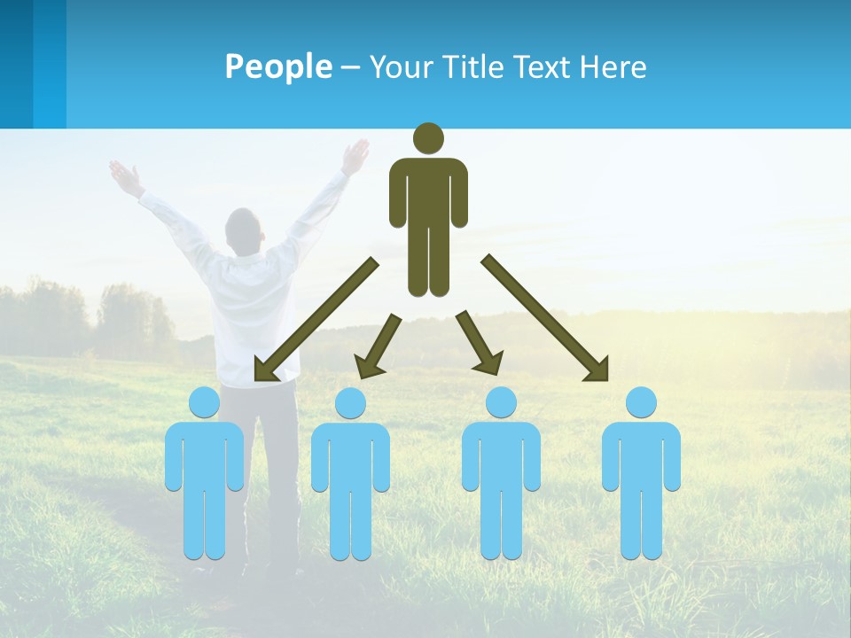 Sale Grass Cloud PowerPoint Template