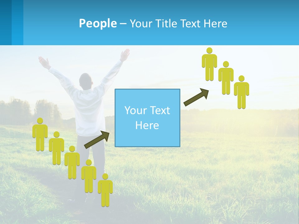 Sale Grass Cloud PowerPoint Template