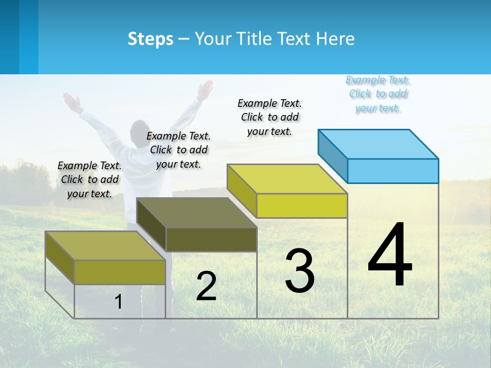 Sale Grass Cloud PowerPoint Template