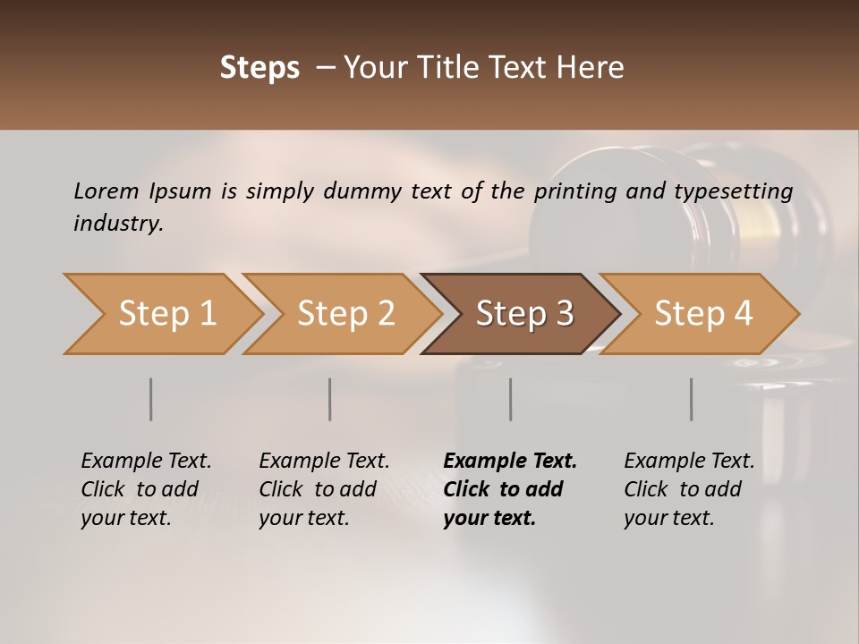 Man Sale Rent PowerPoint Template