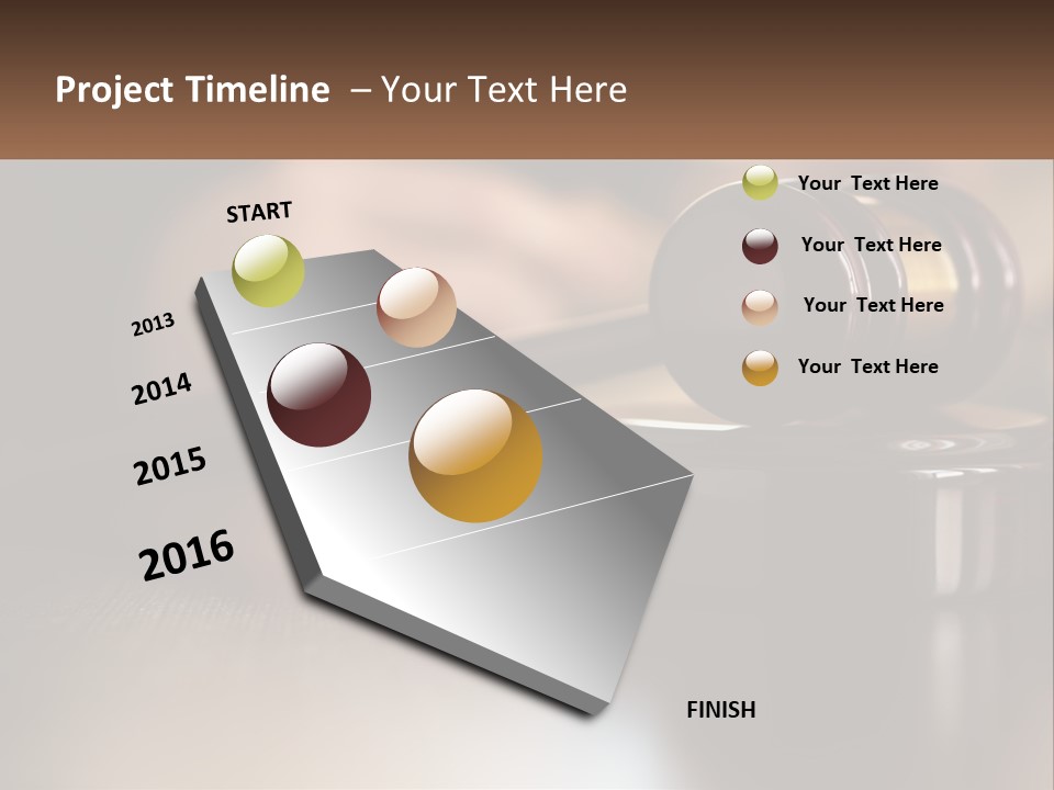 Man Sale Rent PowerPoint Template