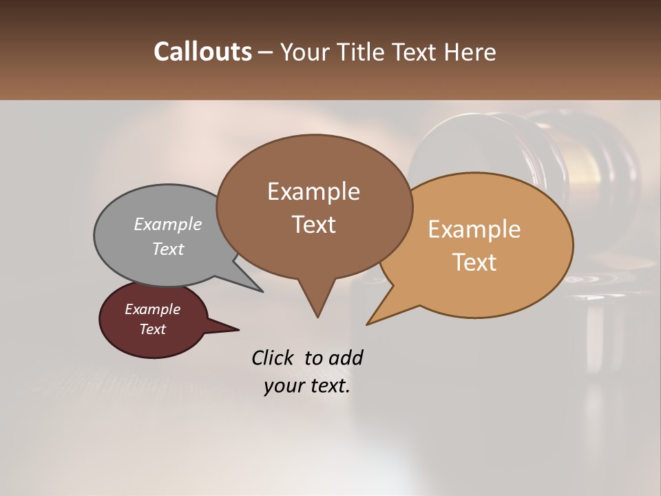 Man Sale Rent PowerPoint Template