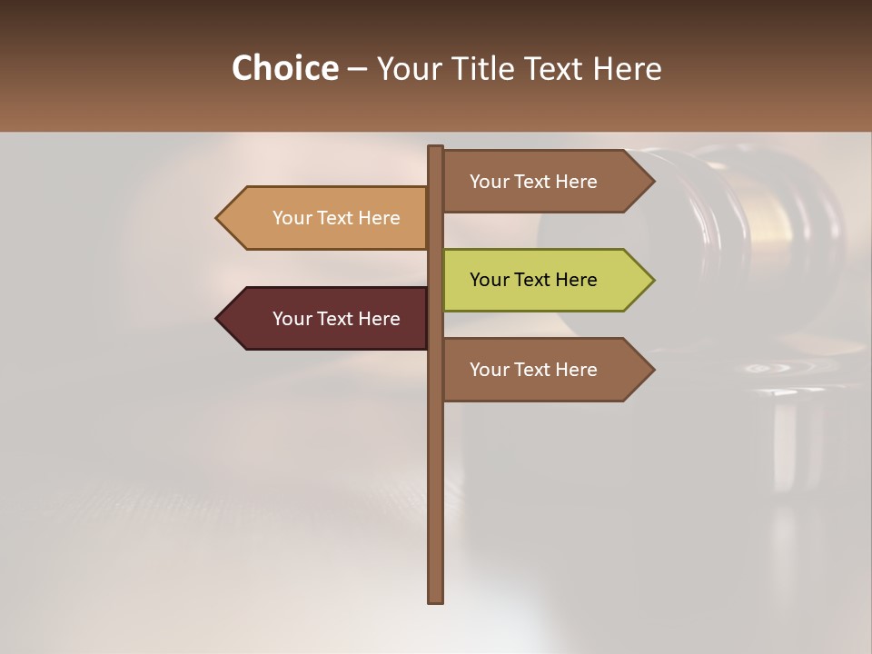 Man Sale Rent PowerPoint Template