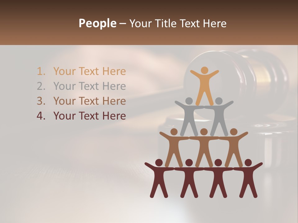 Man Sale Rent PowerPoint Template