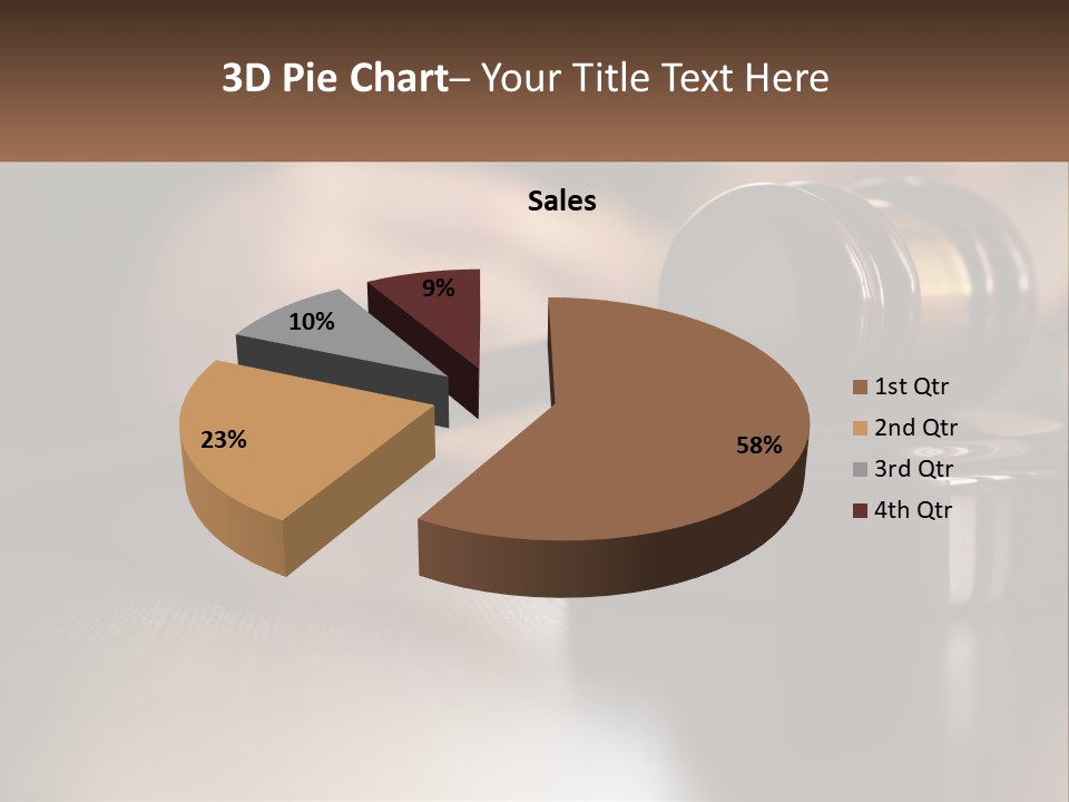 Man Sale Rent PowerPoint Template
