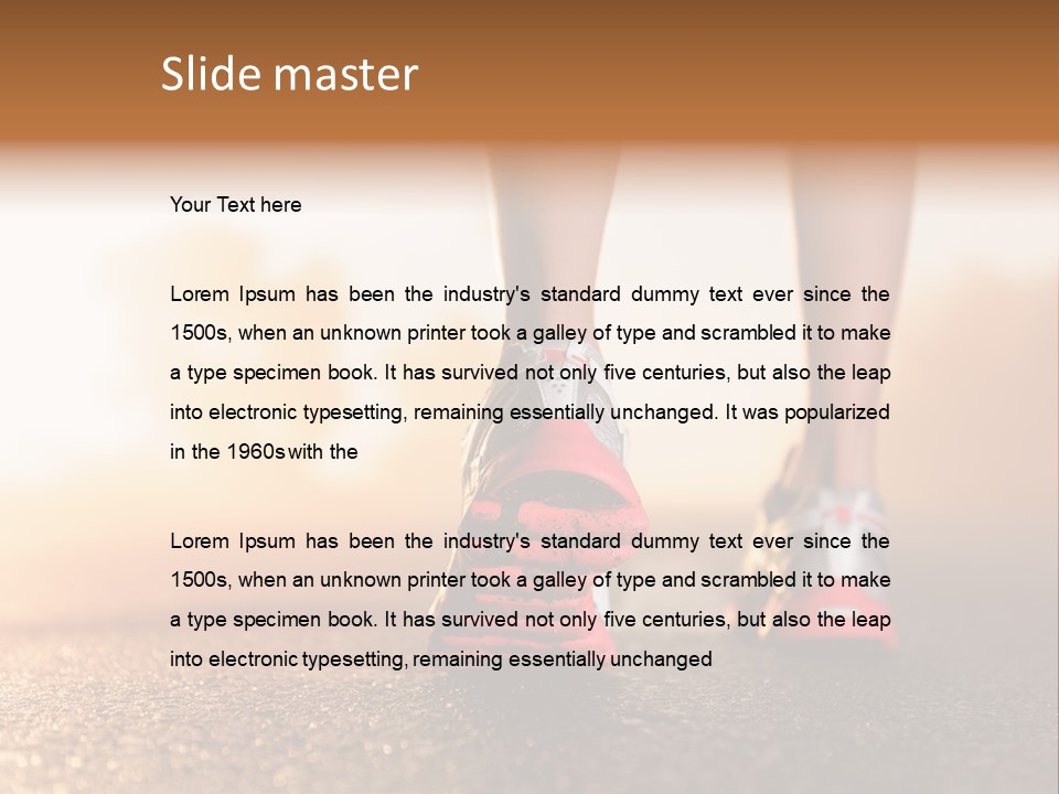 Human Hand Residential Hand PowerPoint Template