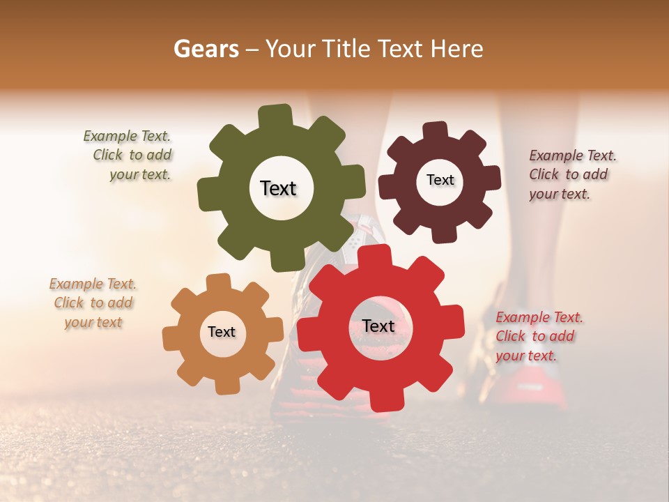 Human Hand Residential Hand PowerPoint Template