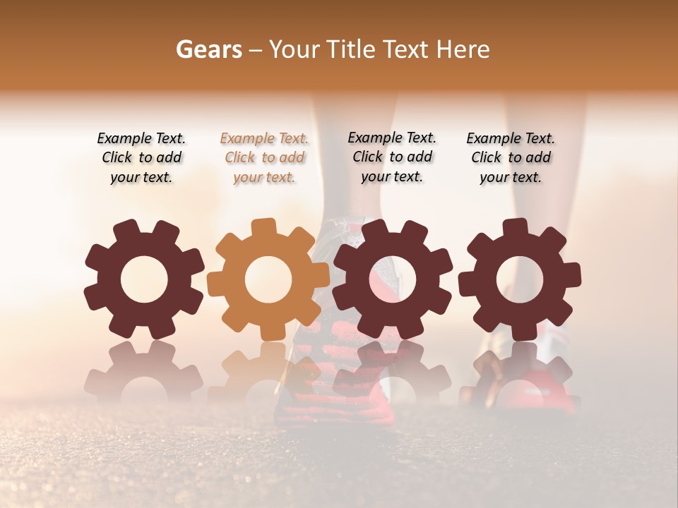 Human Hand Residential Hand PowerPoint Template