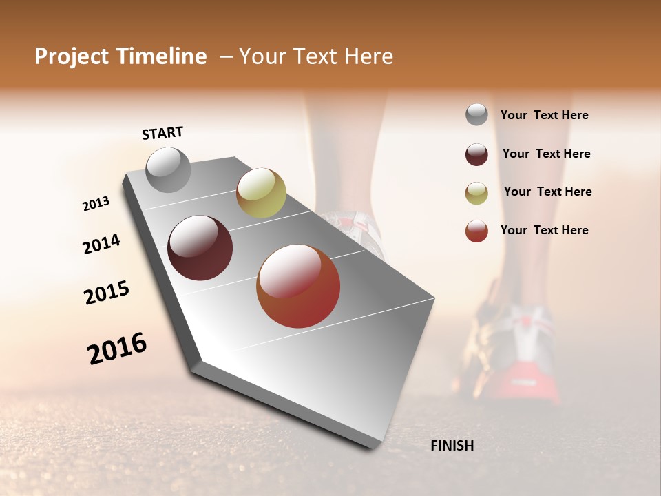 Human Hand Residential Hand PowerPoint Template