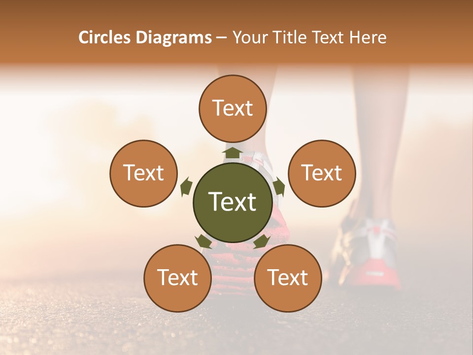 Human Hand Residential Hand PowerPoint Template