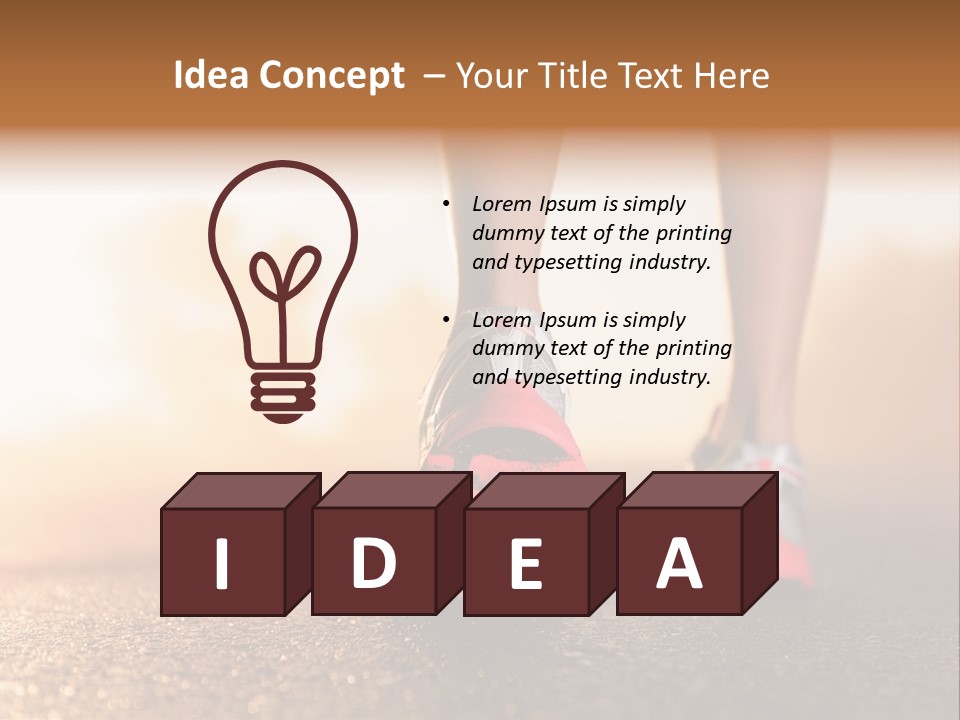 Human Hand Residential Hand PowerPoint Template