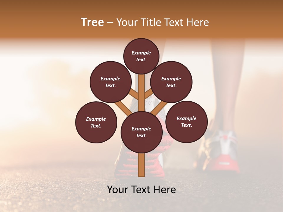 Human Hand Residential Hand PowerPoint Template